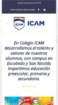 Mobile Screenshot of icam.edu.mx